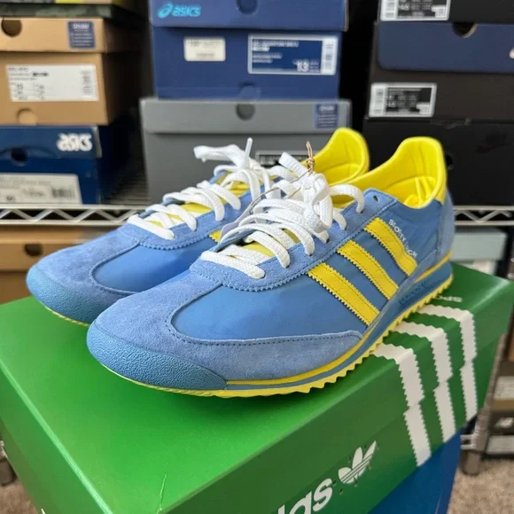 Adidas x Sporty & Rich SL72 “Sweden” Men’s Size 13 - Picture 5 of 10